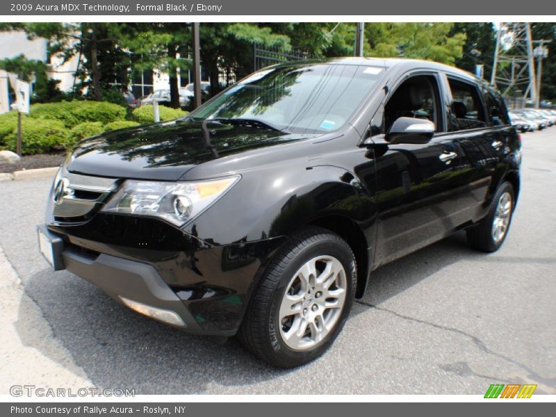 Formal Black / Ebony 2009 Acura MDX Technology
