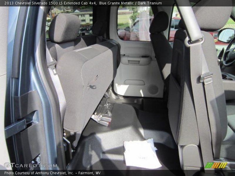 Blue Granite Metallic / Dark Titanium 2013 Chevrolet Silverado 1500 LS Extended Cab 4x4