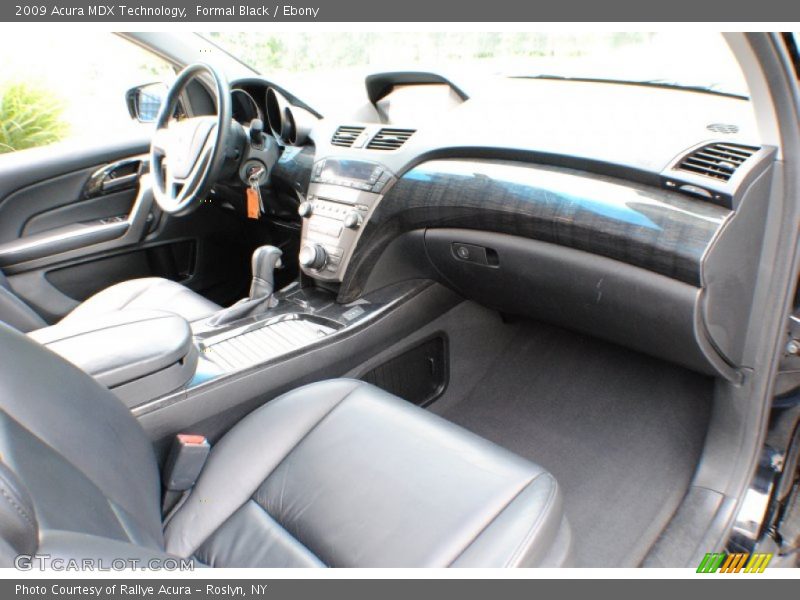 Formal Black / Ebony 2009 Acura MDX Technology