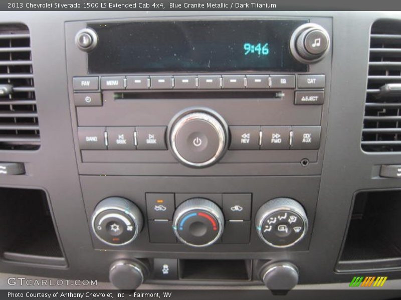 Audio System of 2013 Silverado 1500 LS Extended Cab 4x4
