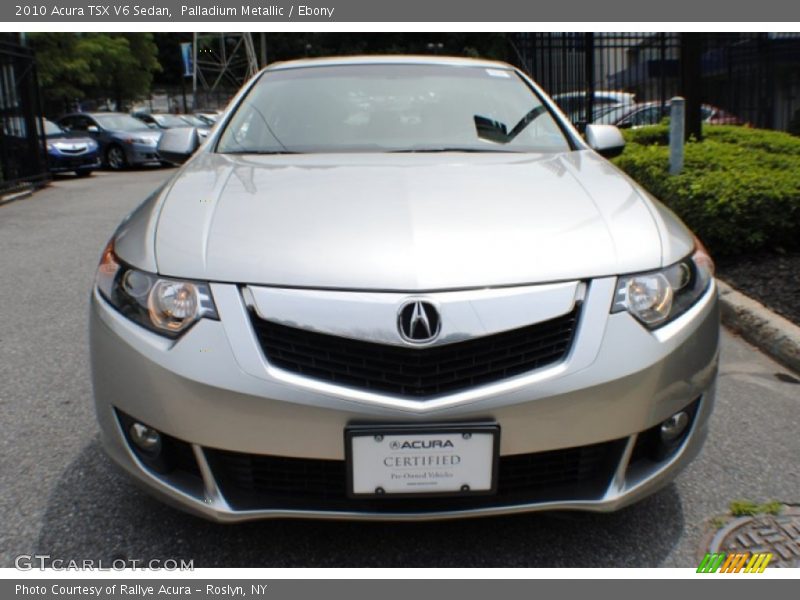 Palladium Metallic / Ebony 2010 Acura TSX V6 Sedan