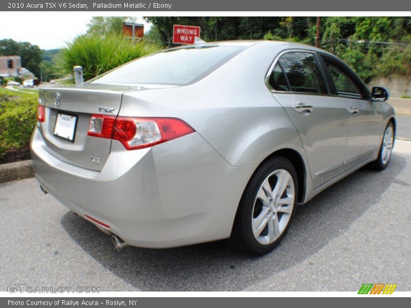 Palladium Metallic / Ebony 2010 Acura TSX V6 Sedan