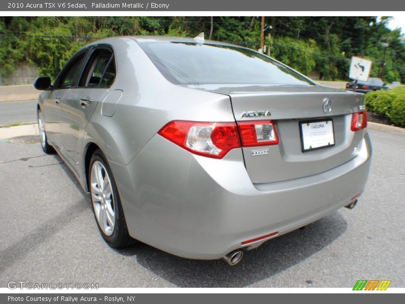 Palladium Metallic / Ebony 2010 Acura TSX V6 Sedan