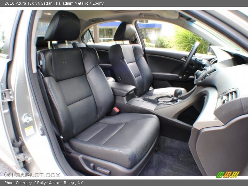 Palladium Metallic / Ebony 2010 Acura TSX V6 Sedan