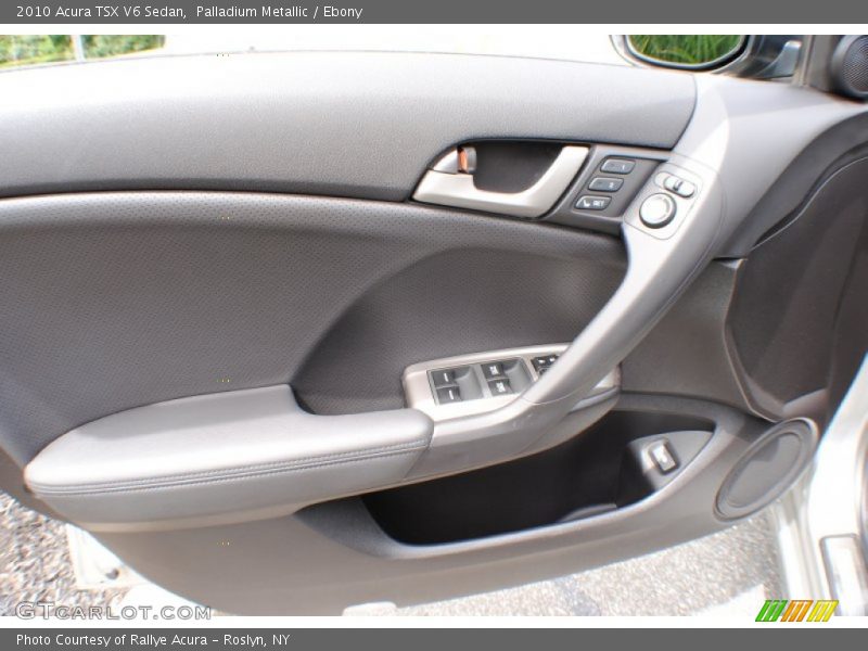 Palladium Metallic / Ebony 2010 Acura TSX V6 Sedan