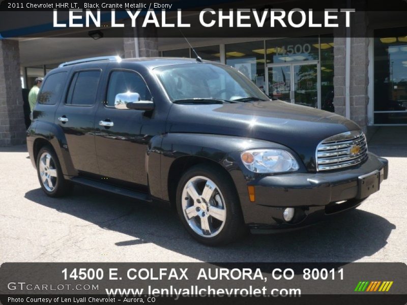 Black Granite Metallic / Ebony 2011 Chevrolet HHR LT