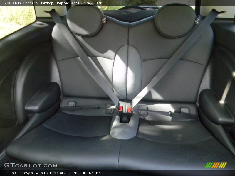 Pepper White / Grey/Black 2008 Mini Cooper S Hardtop