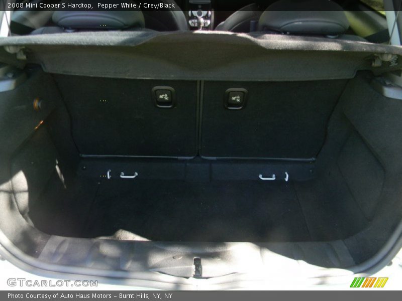 Pepper White / Grey/Black 2008 Mini Cooper S Hardtop
