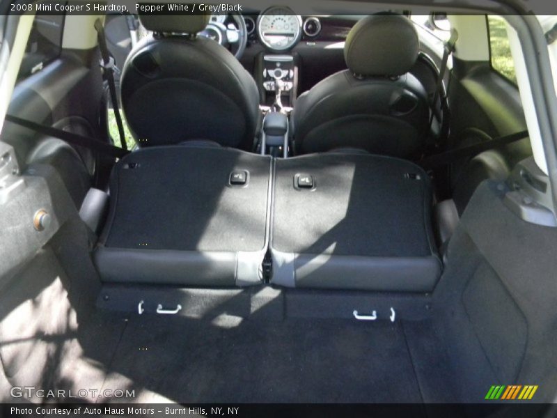 Pepper White / Grey/Black 2008 Mini Cooper S Hardtop