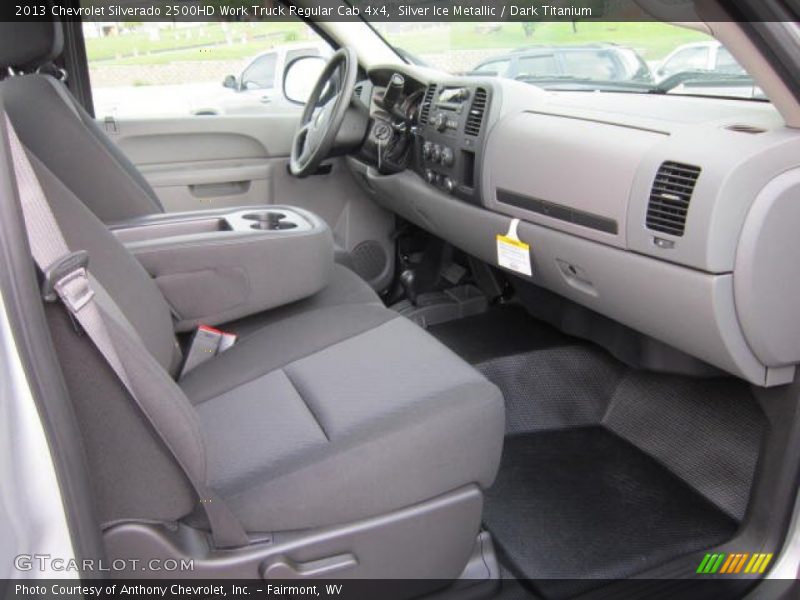  2013 Silverado 2500HD Work Truck Regular Cab 4x4 Dark Titanium Interior