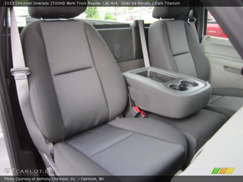 Front Seat of 2013 Silverado 2500HD Work Truck Regular Cab 4x4
