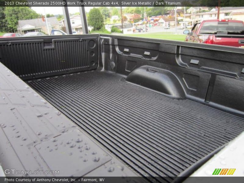 Silver Ice Metallic / Dark Titanium 2013 Chevrolet Silverado 2500HD Work Truck Regular Cab 4x4