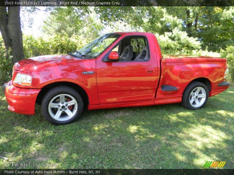  2003 F150 SVT Lightning Bright Red