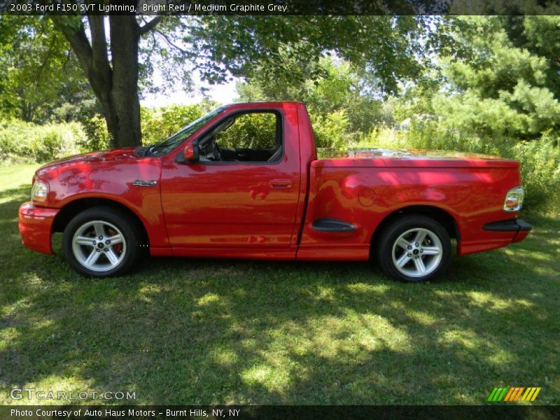  2003 F150 SVT Lightning Bright Red