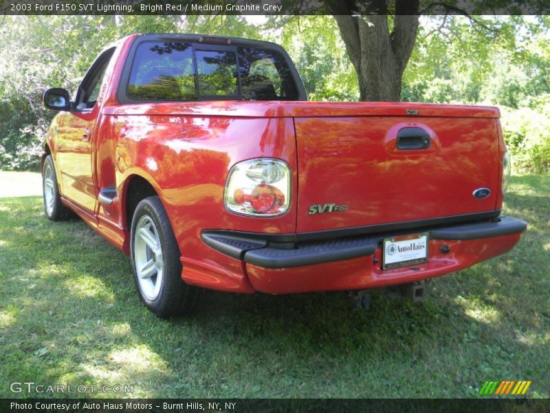 Bright Red / Medium Graphite Grey 2003 Ford F150 SVT Lightning