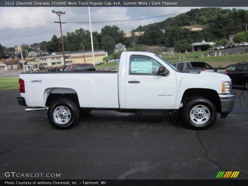  2013 Silverado 2500HD Work Truck Regular Cab 4x4 Summit White