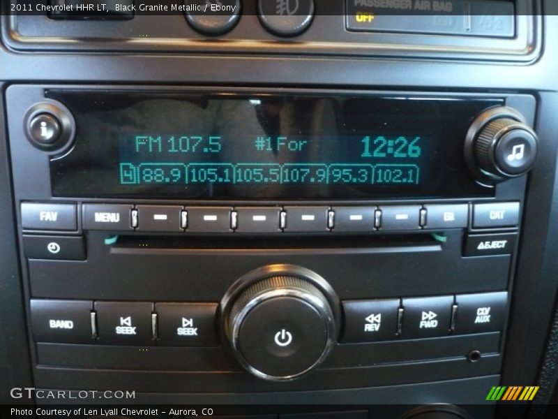 Black Granite Metallic / Ebony 2011 Chevrolet HHR LT