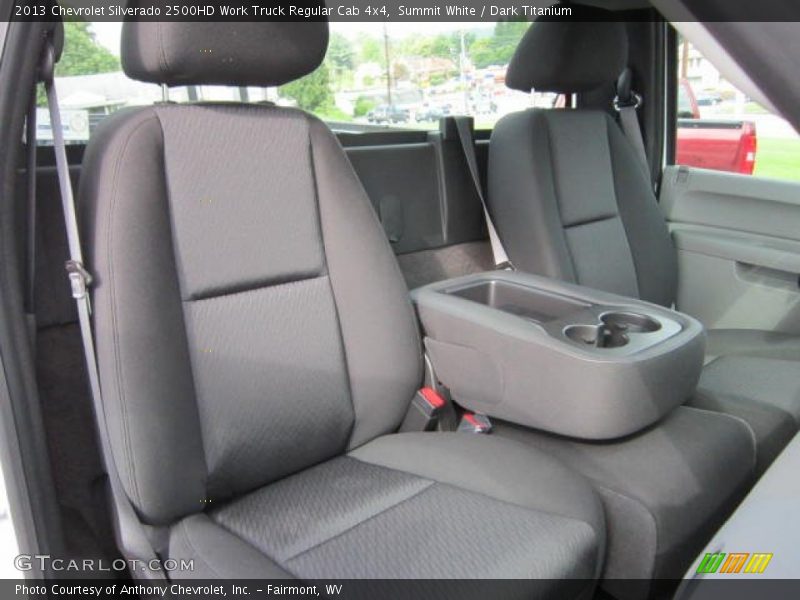 Front Seat of 2013 Silverado 2500HD Work Truck Regular Cab 4x4