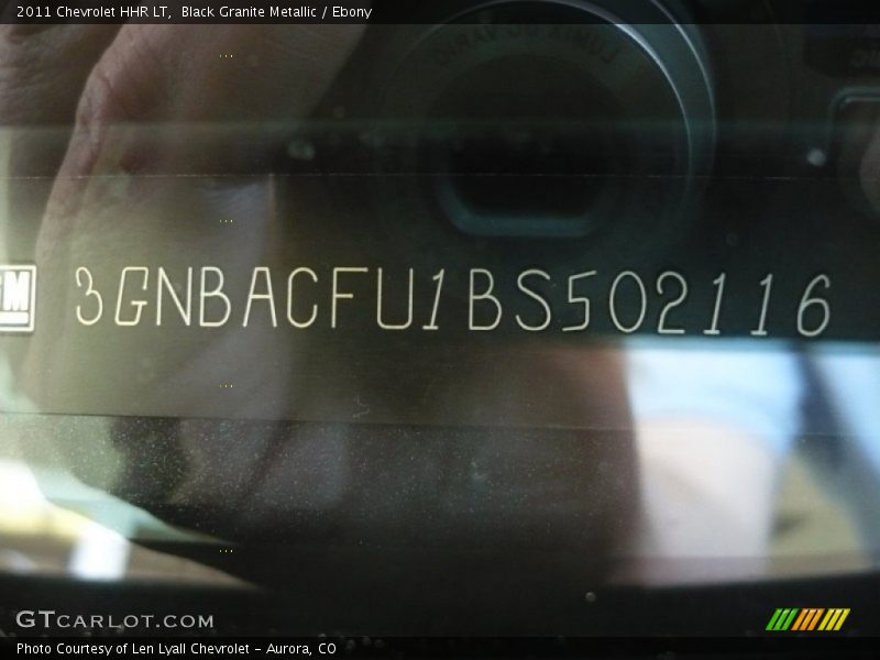 Black Granite Metallic / Ebony 2011 Chevrolet HHR LT