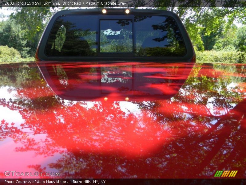 Bright Red / Medium Graphite Grey 2003 Ford F150 SVT Lightning