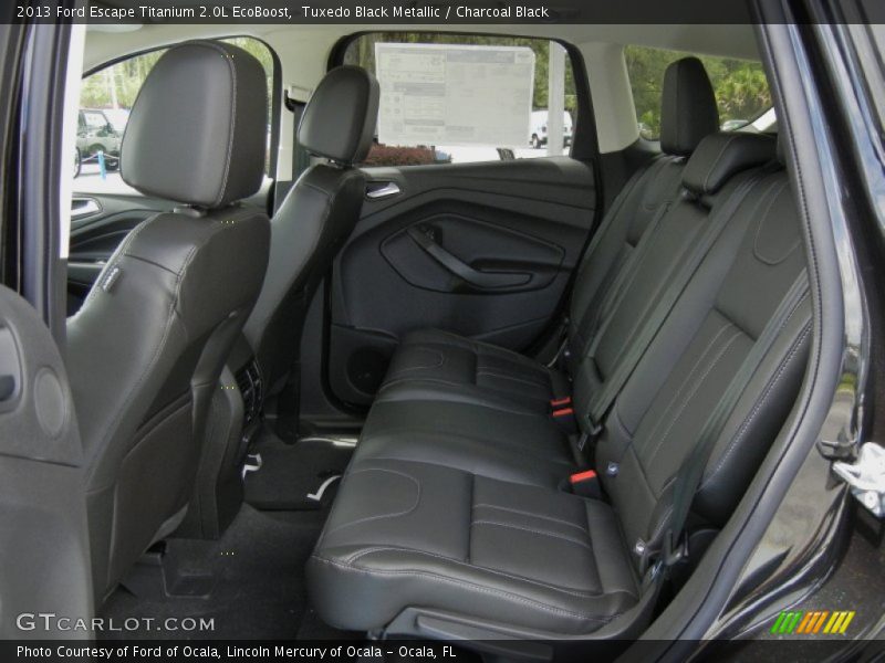 Rear Seat of 2013 Escape Titanium 2.0L EcoBoost
