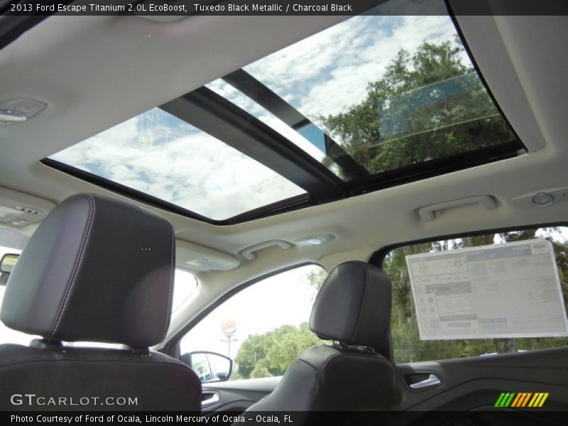 Sunroof of 2013 Escape Titanium 2.0L EcoBoost