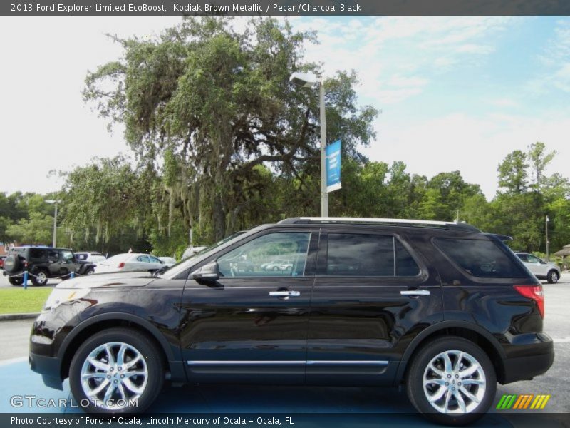 Kodiak Brown Metallic / Pecan/Charcoal Black 2013 Ford Explorer Limited EcoBoost