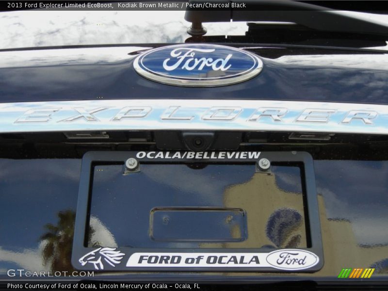Kodiak Brown Metallic / Pecan/Charcoal Black 2013 Ford Explorer Limited EcoBoost