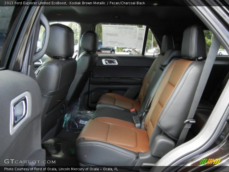 Rear Seat of 2013 Explorer Limited EcoBoost