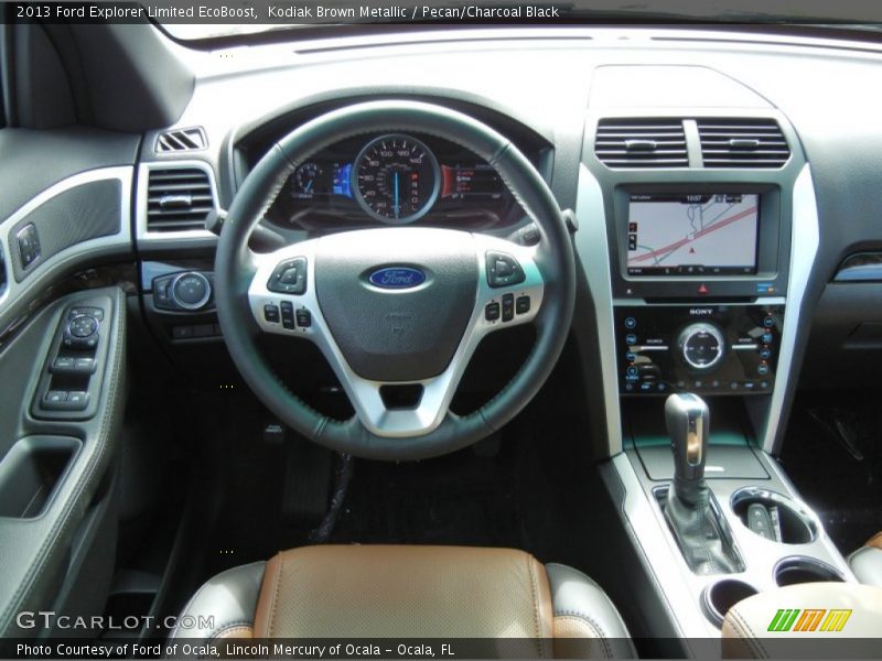 Dashboard of 2013 Explorer Limited EcoBoost