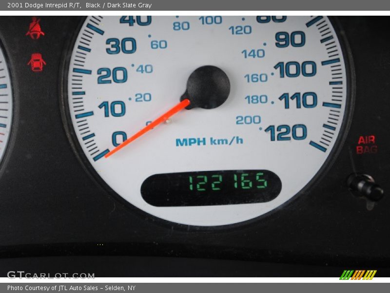 Black / Dark Slate Gray 2001 Dodge Intrepid R/T