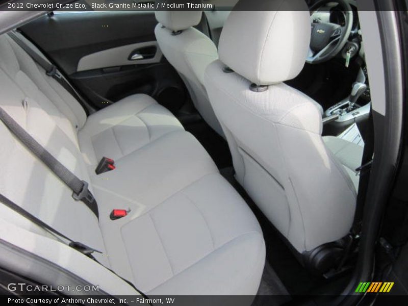 Black Granite Metallic / Medium Titanium 2012 Chevrolet Cruze Eco