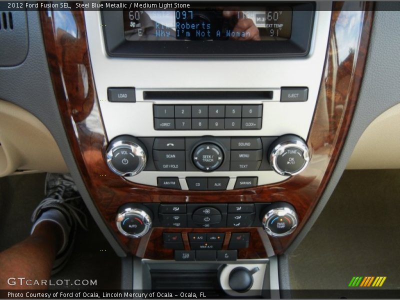Controls of 2012 Fusion SEL