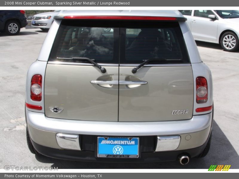 Sparkling Silver Metallic / Lounge Redwood 2008 Mini Cooper Clubman