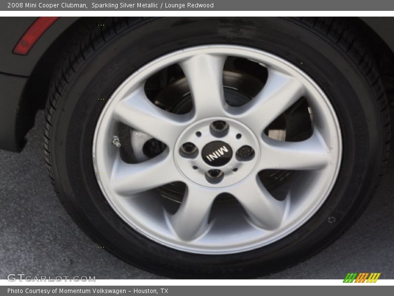 Sparkling Silver Metallic / Lounge Redwood 2008 Mini Cooper Clubman