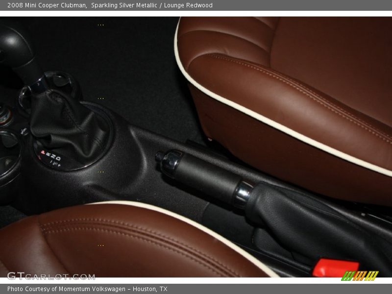 Sparkling Silver Metallic / Lounge Redwood 2008 Mini Cooper Clubman