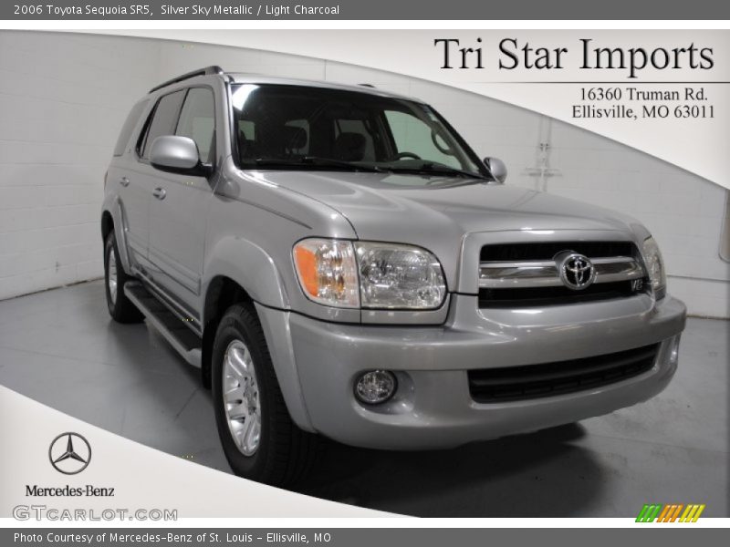 Silver Sky Metallic / Light Charcoal 2006 Toyota Sequoia SR5