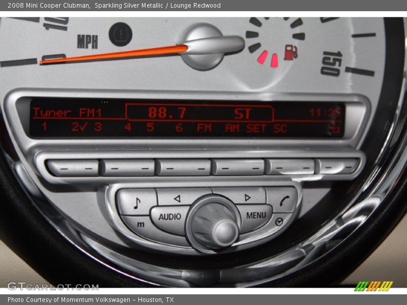 Sparkling Silver Metallic / Lounge Redwood 2008 Mini Cooper Clubman