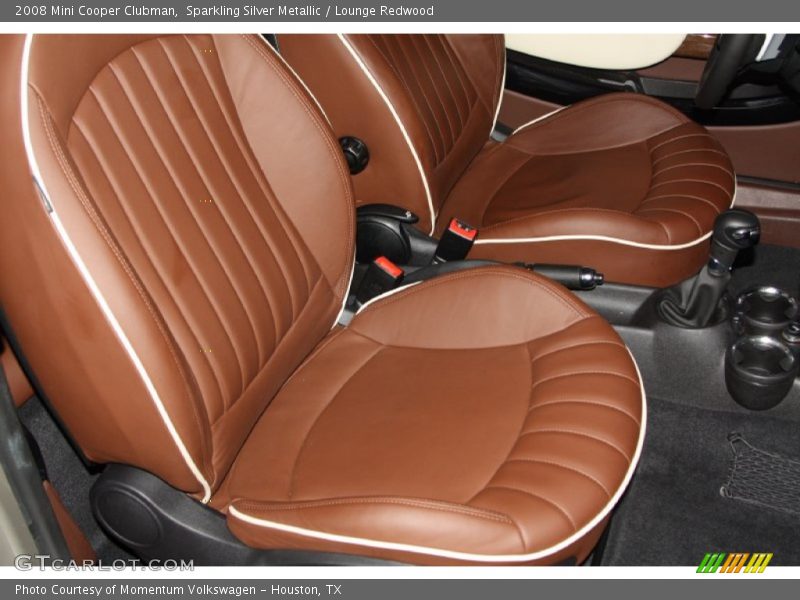 Sparkling Silver Metallic / Lounge Redwood 2008 Mini Cooper Clubman