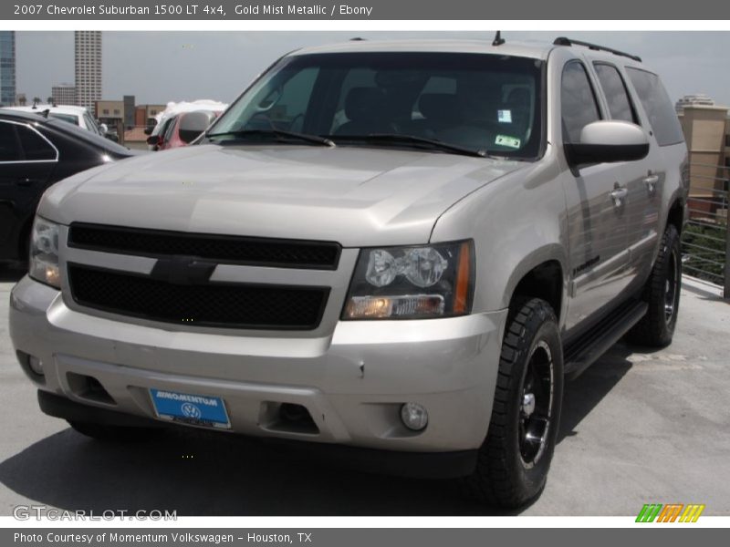 Gold Mist Metallic / Ebony 2007 Chevrolet Suburban 1500 LT 4x4