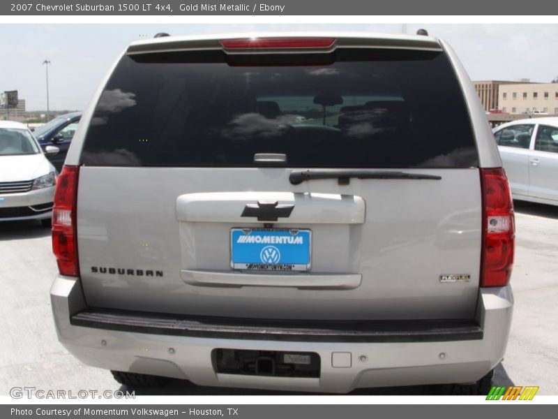 Gold Mist Metallic / Ebony 2007 Chevrolet Suburban 1500 LT 4x4