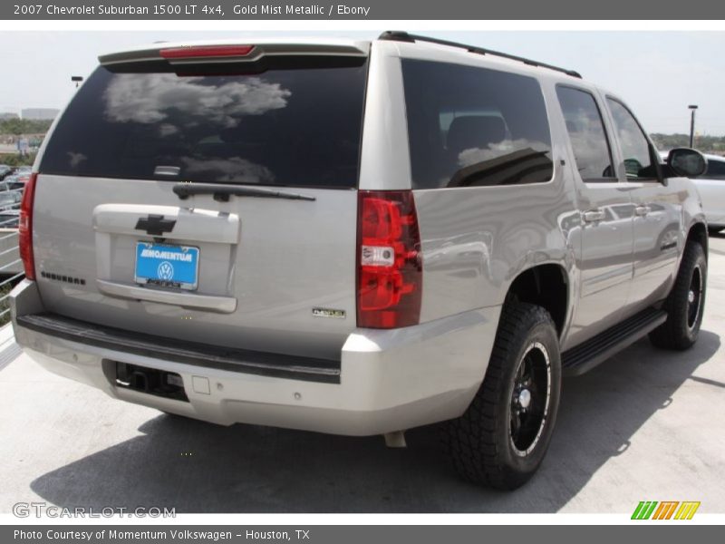 Gold Mist Metallic / Ebony 2007 Chevrolet Suburban 1500 LT 4x4