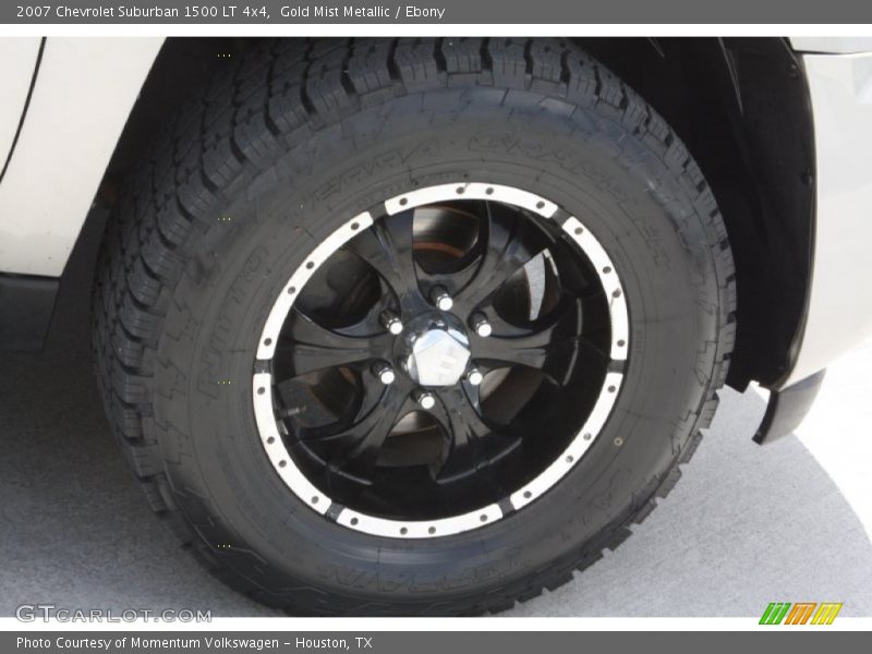 Gold Mist Metallic / Ebony 2007 Chevrolet Suburban 1500 LT 4x4