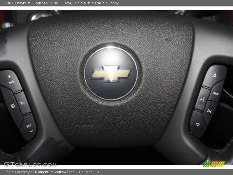 Gold Mist Metallic / Ebony 2007 Chevrolet Suburban 1500 LT 4x4