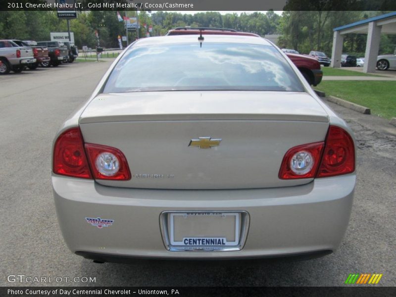 Gold Mist Metallic / Cocoa/Cashmere 2011 Chevrolet Malibu LT
