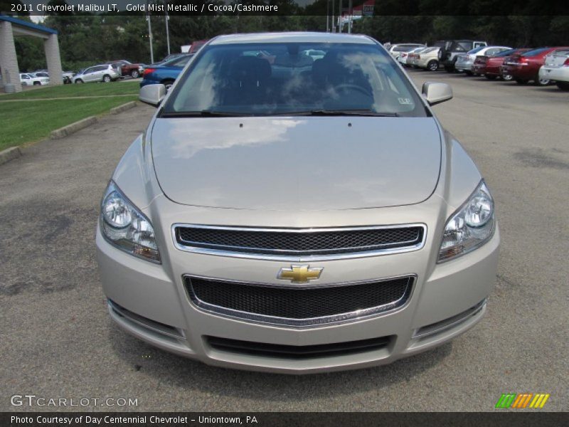 Gold Mist Metallic / Cocoa/Cashmere 2011 Chevrolet Malibu LT
