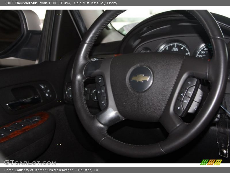 Gold Mist Metallic / Ebony 2007 Chevrolet Suburban 1500 LT 4x4