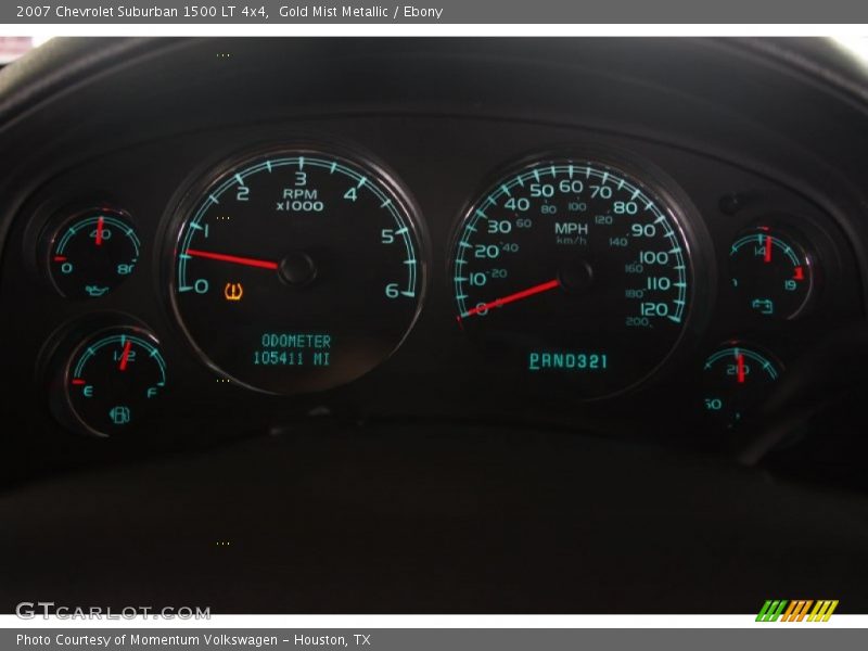  2007 Suburban 1500 LT 4x4 1500 LT 4x4 Gauges