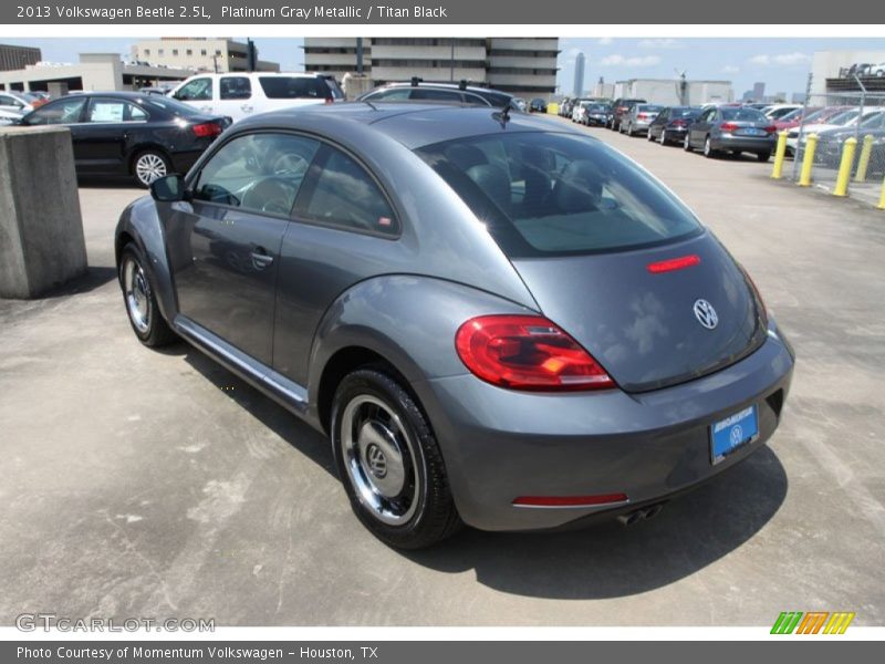 Platinum Gray Metallic / Titan Black 2013 Volkswagen Beetle 2.5L