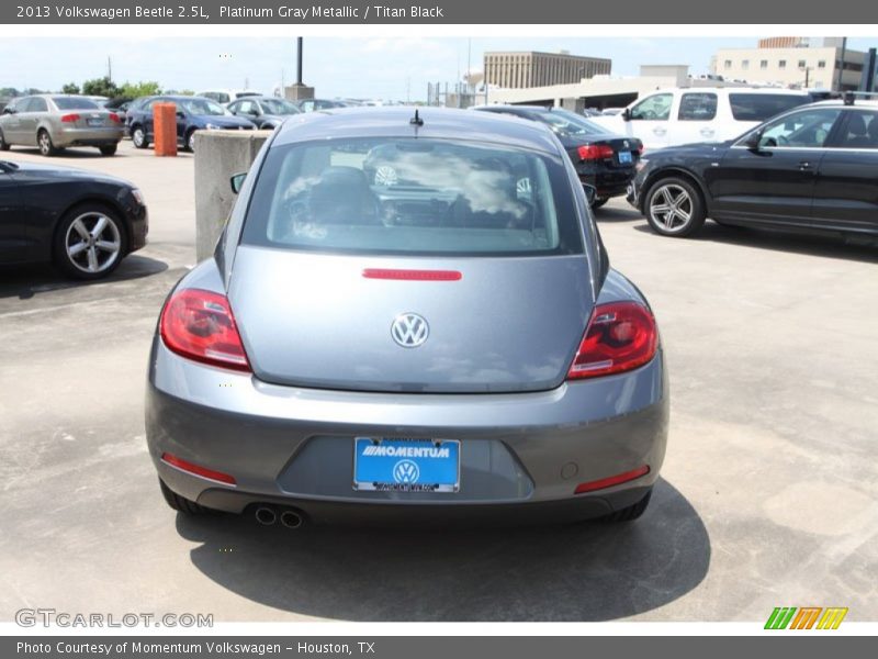 Platinum Gray Metallic / Titan Black 2013 Volkswagen Beetle 2.5L